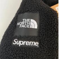 最安挑戦シュプリームSUPREMEアウターブランド スーパー コピー，The north face&supreme連名ビッグS，ラムの綿毛のコート