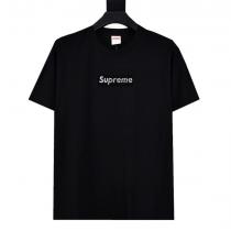 偽物 ブランド ショップ半袖tシャツSUPREME大絶賛春らしく爽やかな印象 Supreme Swarovski Box Logo Tee
