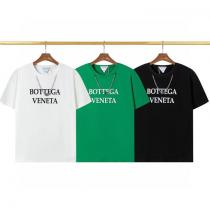 ラウンドネック 半袖クラシックな雰囲気のトップス夏の最新ファッション偽 ブランド 販売BOTTEGA VENETA