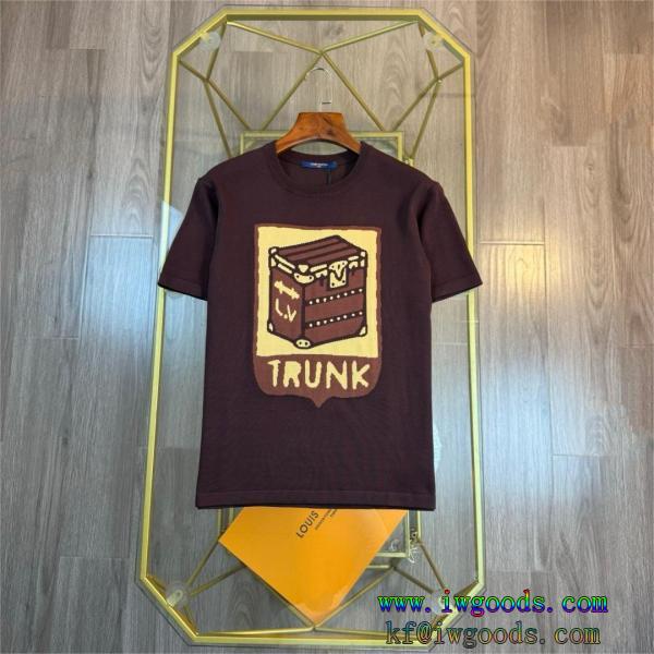 ルイヴィトンLOUIS VUITTONブランド コピー 品VIPセールでお得2024の流行りトップス半袖tシャツ