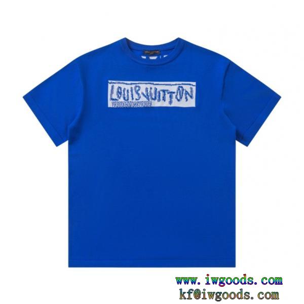 ルイヴィトンLOUIS VUITTON大人の余裕が漂う色気のあるスタイルに仕上げ半袖tシャツブランド 通販 激安