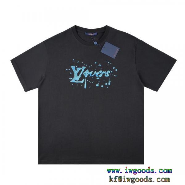 半袖Tシャツ2024ファッション見つけてほしい一品ブランド コピー 販売 ルイヴィトンLOUIS VUITTON