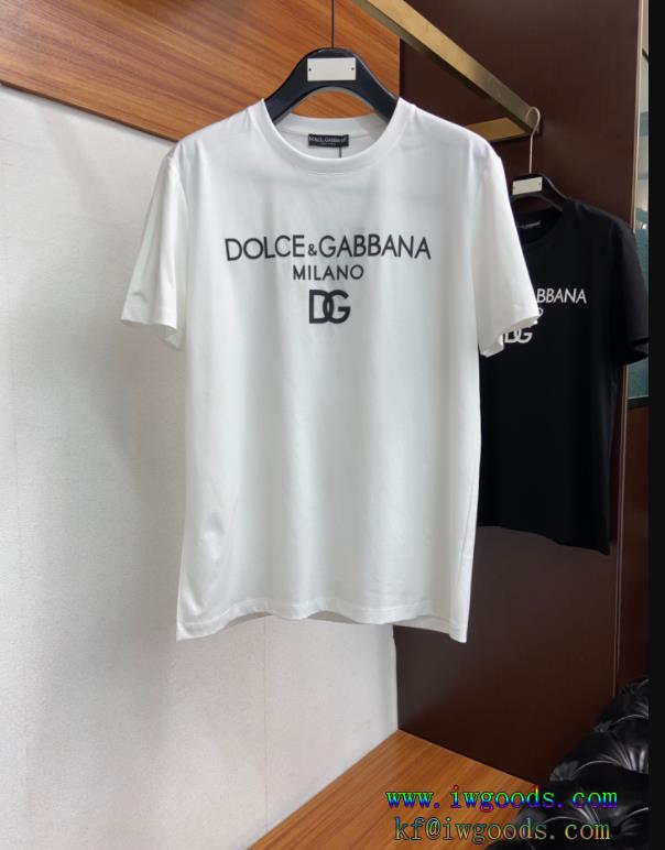 ゴールデンウイーク 着心地のいい一目ぼれDolce&Gabbana半袖tシャツブランド 激安