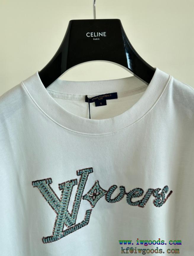 希少なアイテム最新人気　話題沸騰中LOUIS VUITTONブランド 偽物 激安半袖Tシャツ