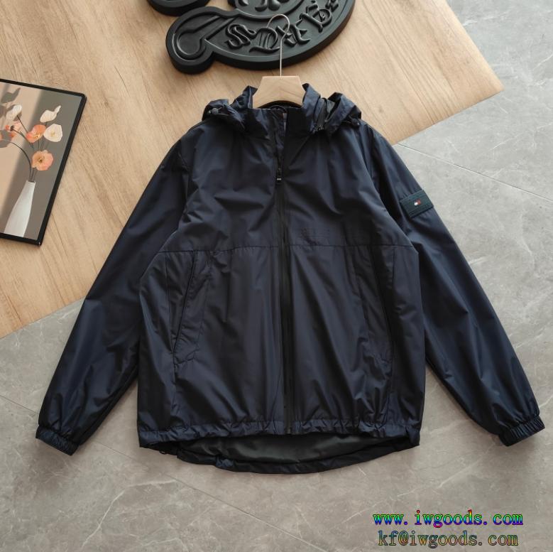 色気のあるスタイルに仕上げ高い品質を誇る偽物 ブランドトミーヒルフィガー Tommy Hilfigerアウター ジャケット