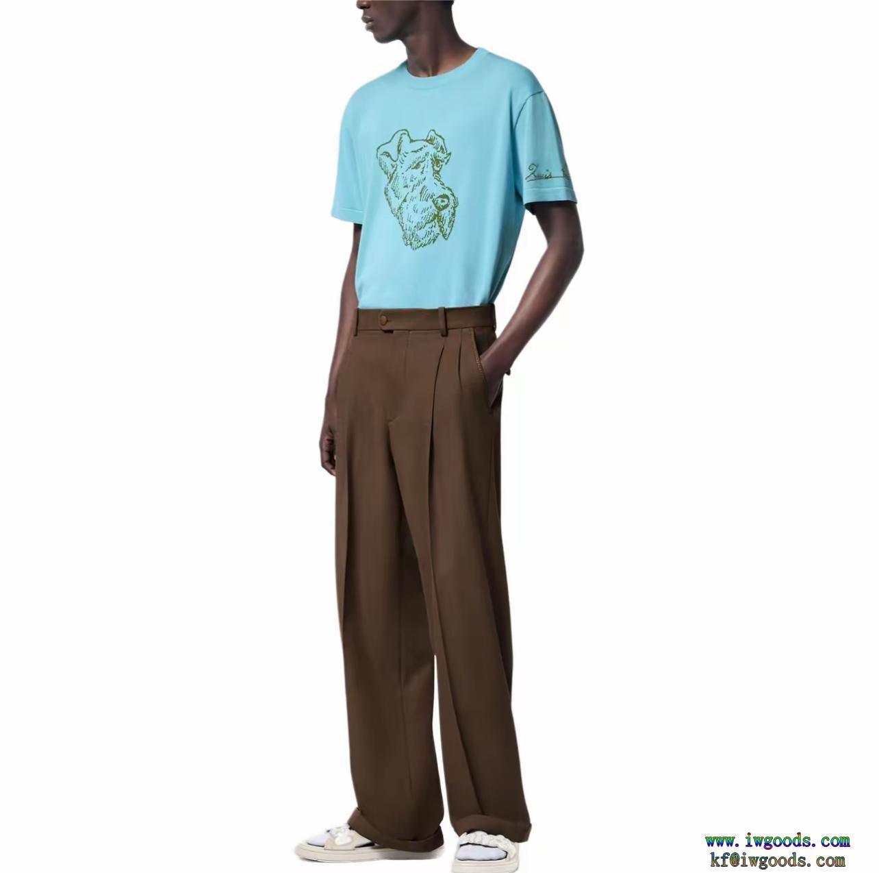 ブランド コピー 通販半袖Tシャツ【ユニセックス】上品カジュアルな雰囲気に明るいイメージを持たLV x Tyler