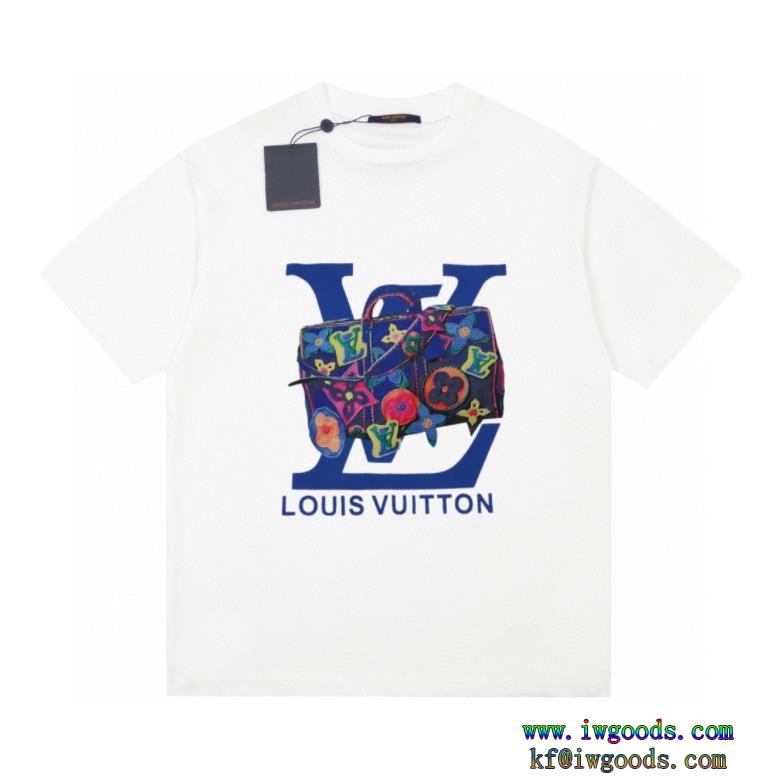 【ユニセックス】ブランド 通販 激安ルイヴィトン大人の色気を印象に大人気商品半袖tシャツ