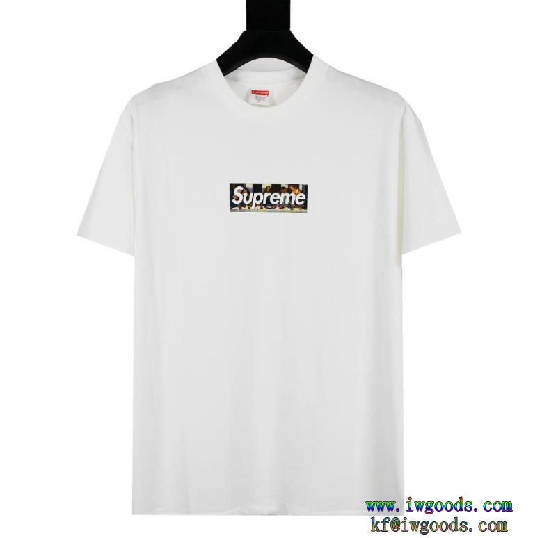 ブランド レプリカ半袖tシャツシュプリーム機能面抜群機能的なアイテム Supreme 21ss Milan Box Logo Tee