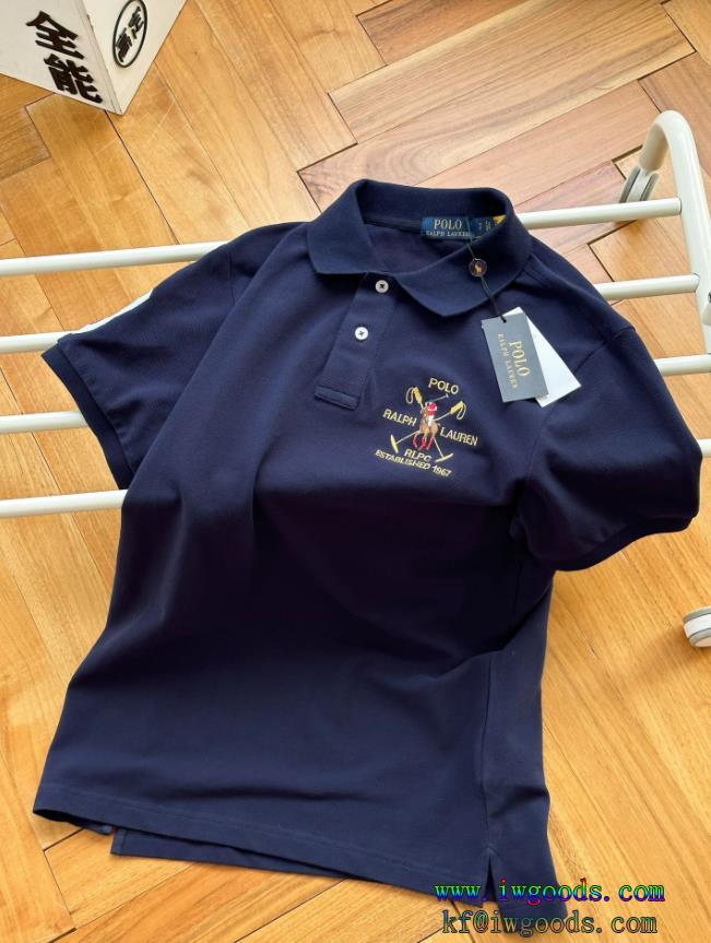 在庫数限定23SS新作 Polo Ralph Lauren偽 ブランド ポロシャツ