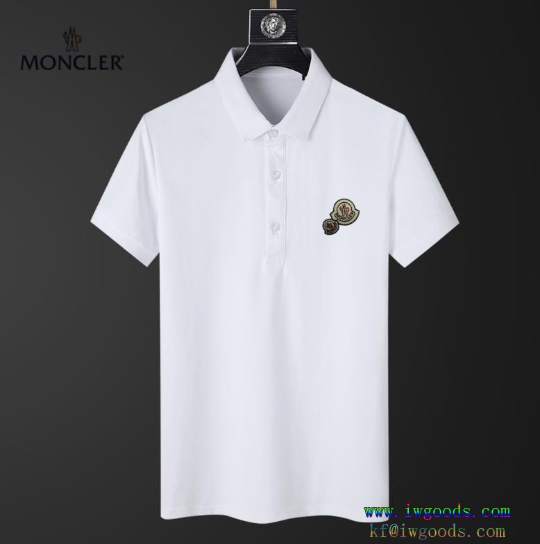 ラペル半袖MONCLER2023に人気のトレンド新作オフィスファッションコピー ブランド 通販