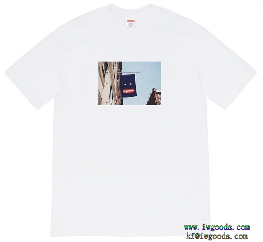 半袖tシャツ(男女兼用)Supreme 19FW Banner Teeコピー ブランド 通販いろいろ選べる最新で完売確実