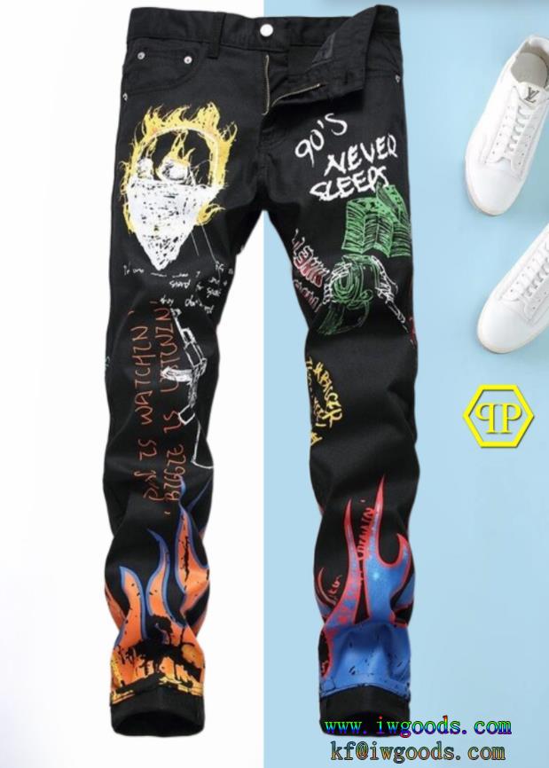 PHILIPP PLEIN偽物 ブランド 激安2023の流行りの新品着心地のいいジーンズ