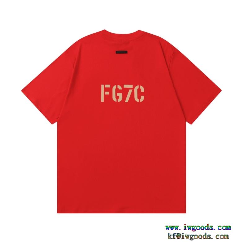 2024ss FOG Fear of God FG7C偽 ブランド 通販魅力的なポイント夏らしい品格が漂う半袖Tシャツ