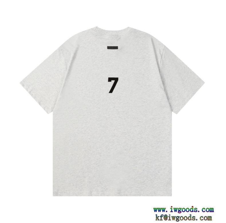 最新先取りおしゃれなロゴ入り期間限定VIPセール半袖Tシャツ2024ss FOG Fear of God ABCコピー ブランド 通販