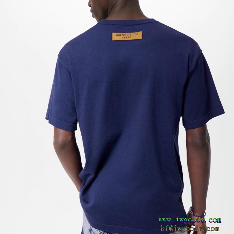 2023のマストバイのアイテム気分も上がるきれいめハッピブランド 偽物 通販半袖tシャツLOUIS VUITTON
