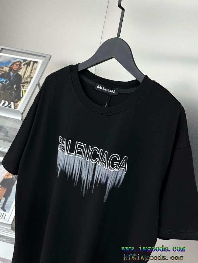 偽 ブランド半袖tシャツBALENCIAGA正規品保証2023限定生産品 夏服