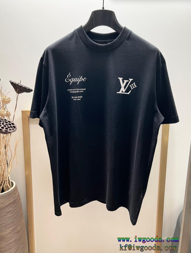 ルイヴィトンLOUIS VUITTON日本即完売予想新作限定華やかキュートスーパー コピー  (男女兼用)半袖tシャツ