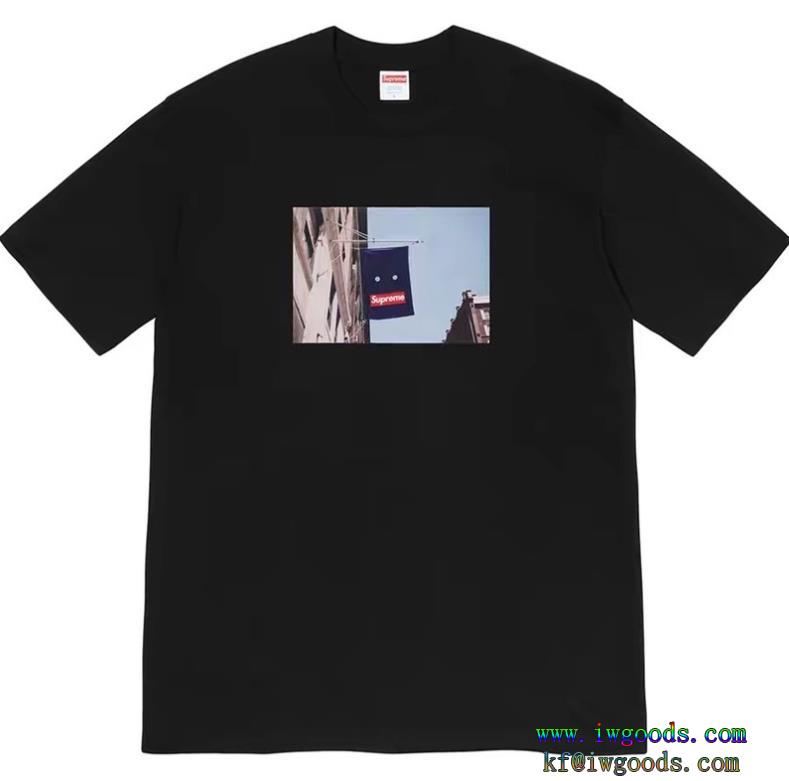 半袖tシャツ(男女兼用)Supreme 19FW Banner Teeコピー ブランド 通販いろいろ選べる最新で完売確実