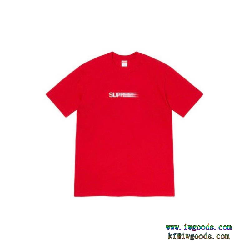 Supreme Week18 Motionブランド レプリカ実用的ながら手頃な価格在庫あり即発ルーズフィット 半袖tシャツ