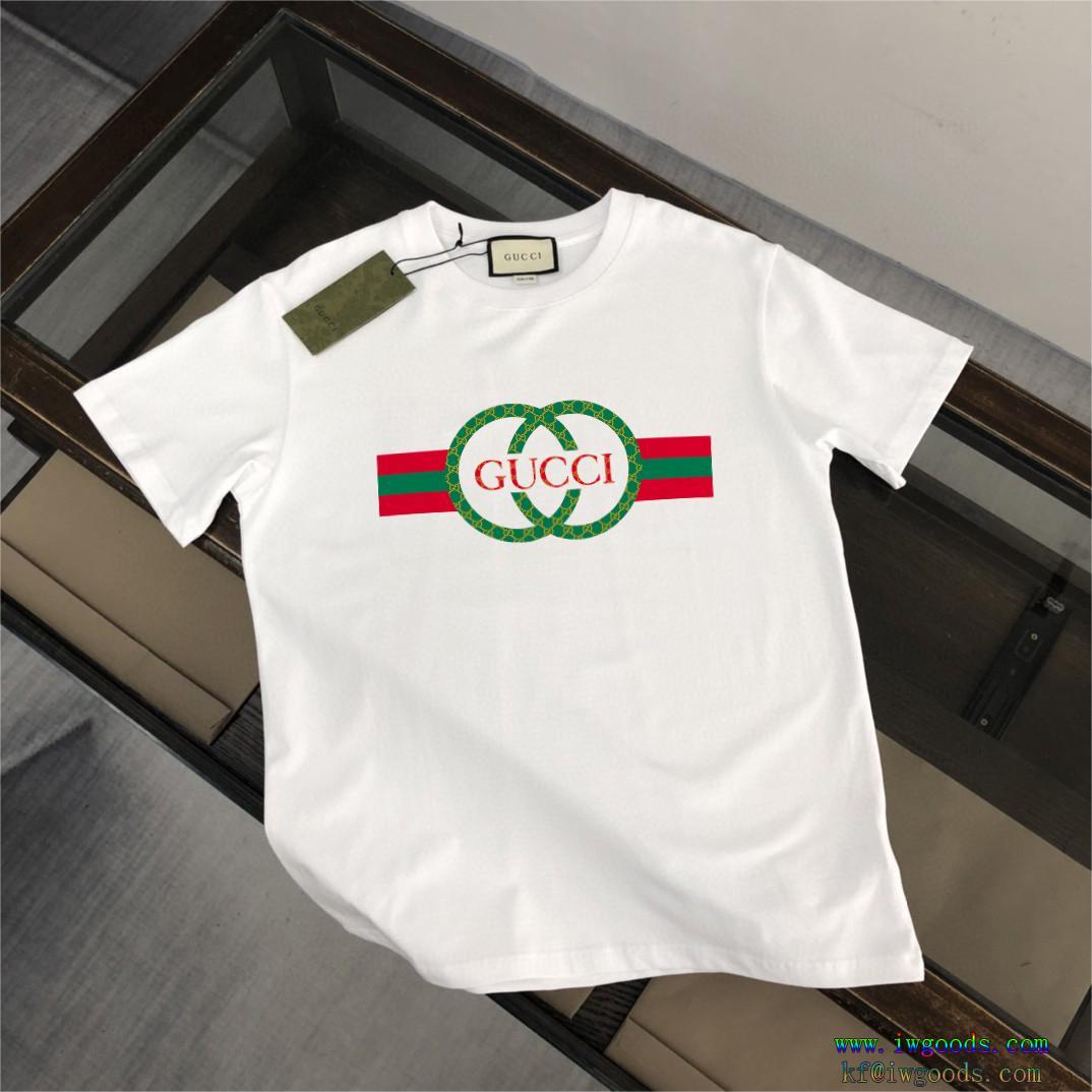 シンプルなデザインクラシカルな雰囲気GUCC1スーパー コピー 販売半袖Tシャツ