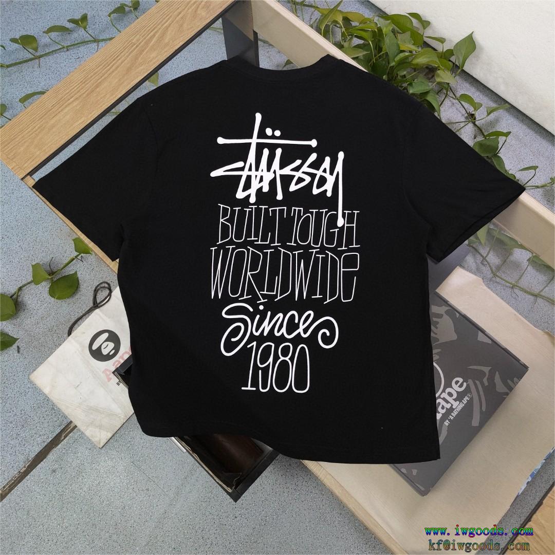 ステューシー STUSSYカジュアル反転魅力残りサイズわずか半袖tシャツ【ユニセックス】ブランド 激安 