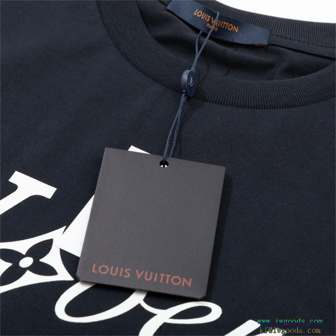 ルイヴィトンLOUIS VUITTON大人気セール最安値偽物 ブランド ショップ半袖Tシャツ【ユニセックス】