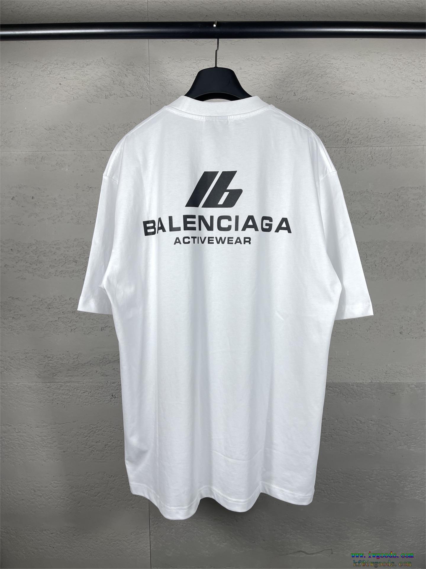 半袖tシャツ【ユニセックス】風合いが魅力トレンドを追求した新作バレンシアガBALENCIAGAブランド 通販 激安