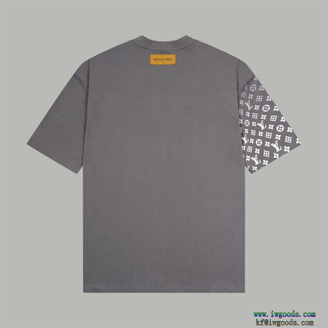 激安 通販 ブランドルイヴィトンLOUIS VUITTON最前線2024で人気の限定新作半袖Tシャツ