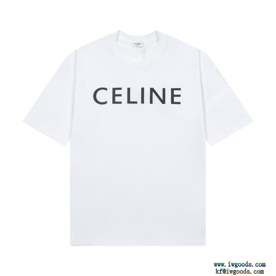 セリーヌCELINE半袖Tシャツ【ユニセックス】ブランド 品 コピー