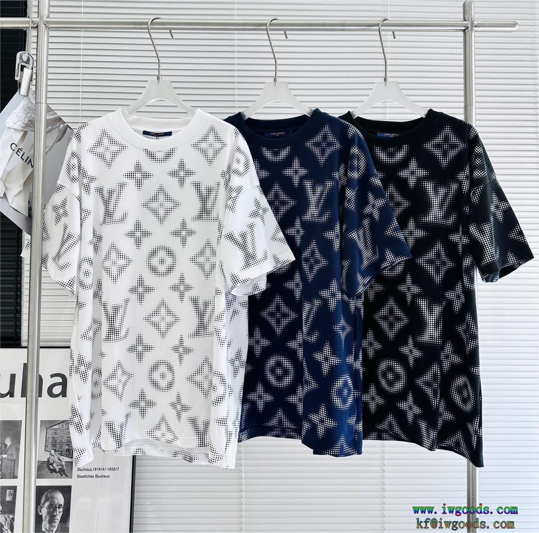 半袖tシャツ【ユニセックス】最安に挑戦新しい斬新なスタイルスーパー コピー ブランドルイヴィトンLOUIS VUITTON