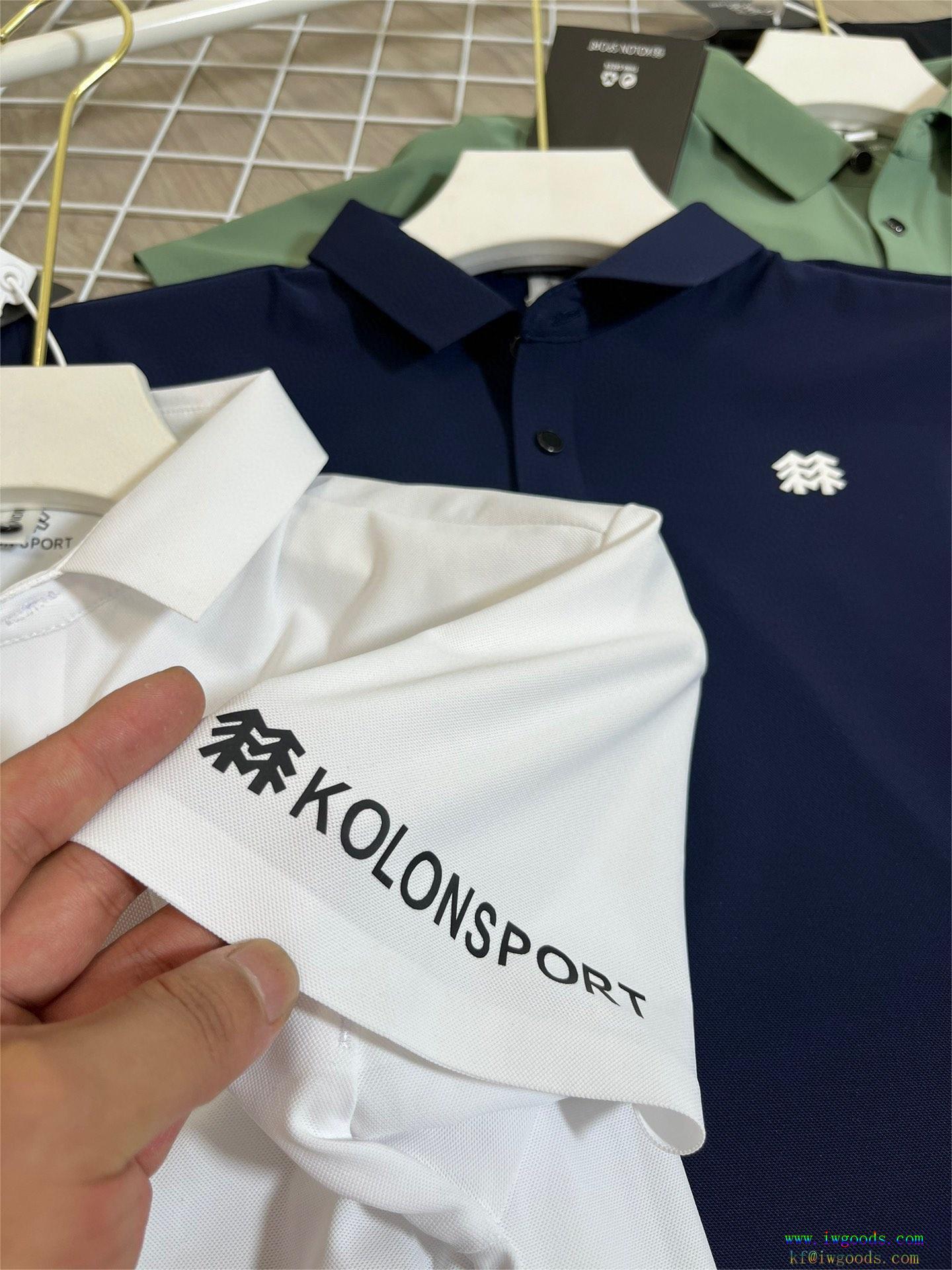ポロシャツ【ユニセックス】KOLONSPORT コーロンスポーツコピー ブランド 優良最新トレンドファッション新着新作2024らしさをプラス