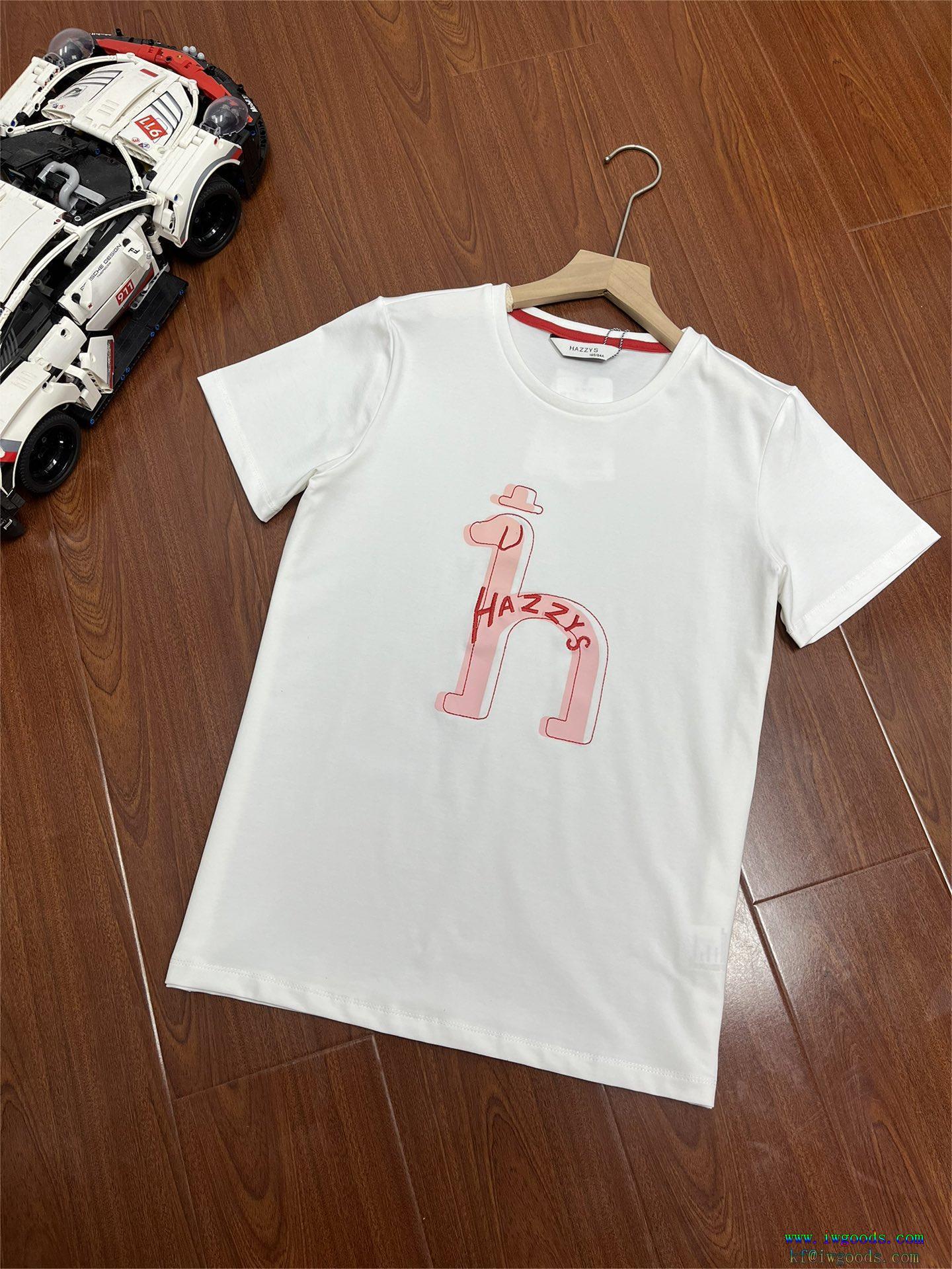 コピー 品 販売へジス HAZZYS2024注目スタイル限定生産品半袖tシャツ