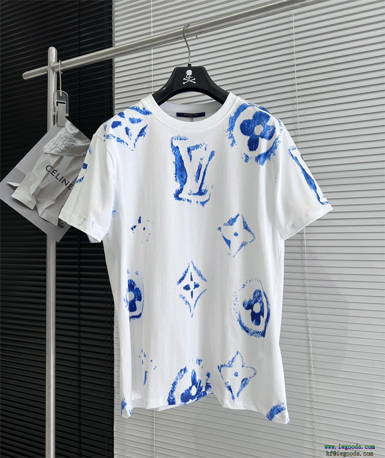 半袖tシャツ【ユニセックス】スタイリッシュ使い勝手の良いルイヴィトンLOUIS VUITTONコピー ブランド 販売