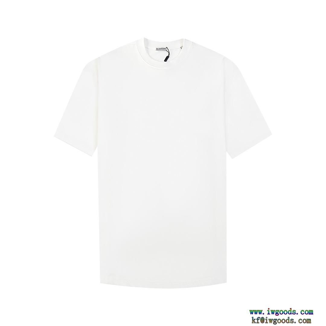 バーバリーBURBERRY普段使いに最適の大人スタイル大人っぽいデザイン半袖Tシャツ【ユニセックス】激安 ブランド 通販