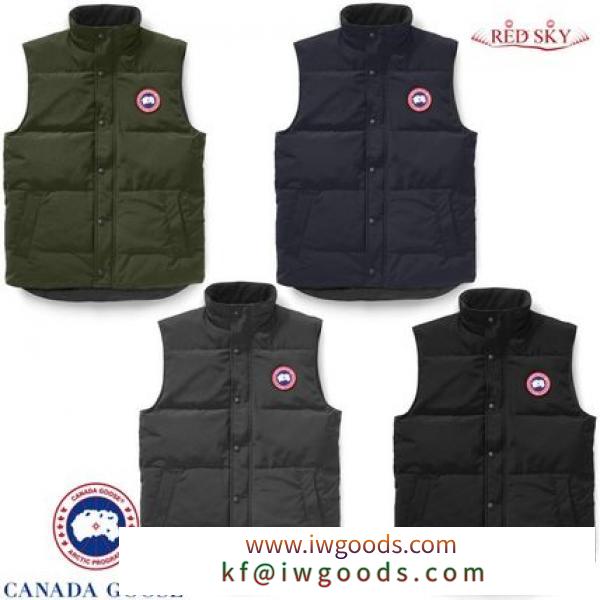 【新作★】CANADAGoose 偽物 ブランド 販売(カナダグース 偽ブランド) Garson Vest (4色展開) iwgoods.com:fvs9rp