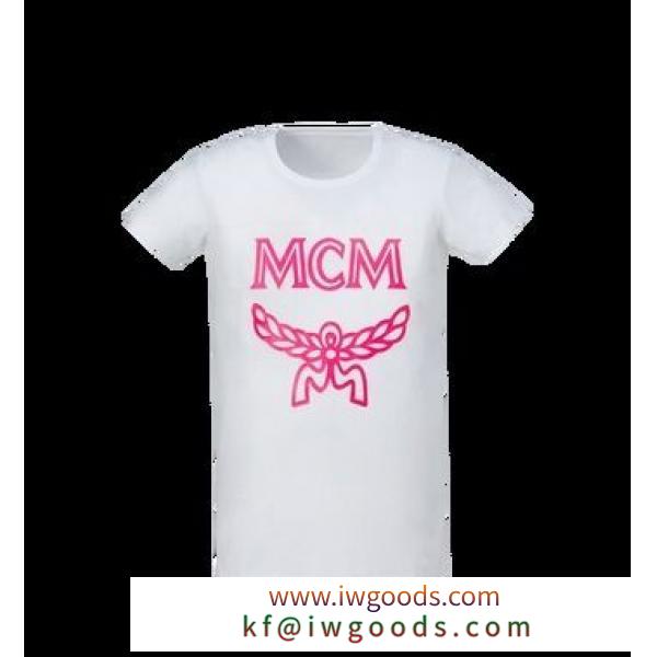 MCM コピー品 新作　ウィメンズ トーナル ロゴプリント Tシャツ　131 iwgoods.com:6l5m2d