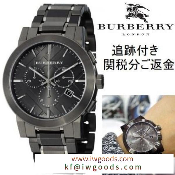 【関税返金】◆BURBERRY 激安スーパーコピー◆Chronograph Dark Grey Watch・BU9354 iwgoods.com:z5qccx