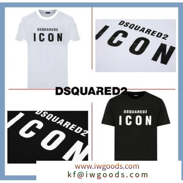 【D SQUARED2】ICON Tシャツ  2色★Unisex iwgoods.com:bnddw1