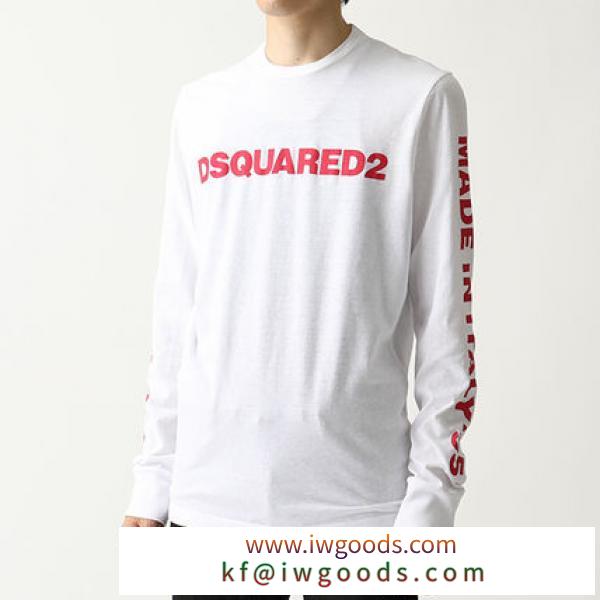 DSQUARED2 ブランド 偽物 通販 長袖Tシャツ ロンT  S74 GD0590 S22507 100 iwgoods.com:1kcal0