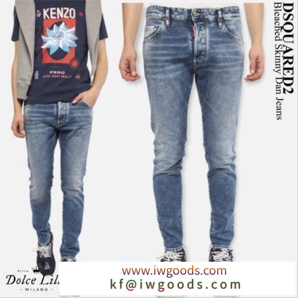 DSQUARED2 コピー商品 通販　Bleached Skinny Dan Jeans iwgoods.com:s02fh3