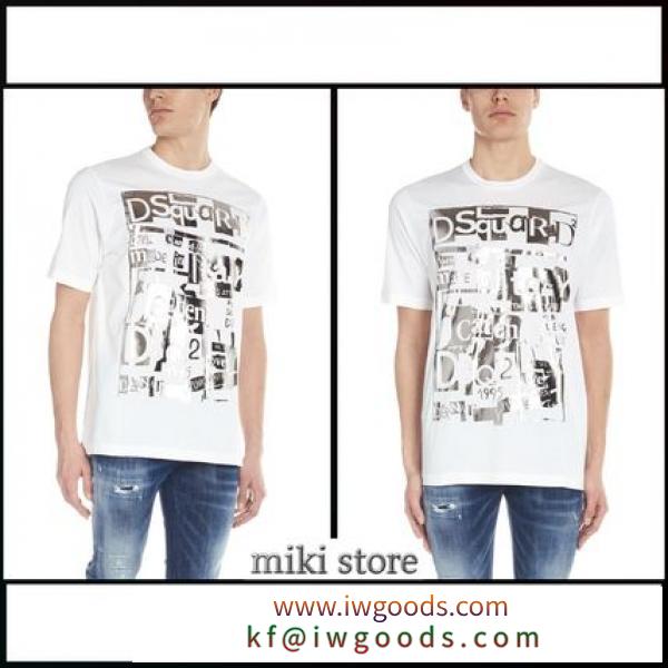 【DSQUARED2 スーパーコピー】 'disco punk'Tシャツ iwgoods.com:9q8bx4