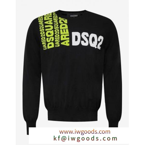 【関税/送料込】【D SQUARED2】Black Logo セーター iwgoods.com:ooo834