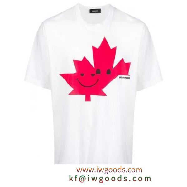 ∞∞D SQUARED2∞∞ リーフプリント Tシャツ iwgoods.com:7ncm4t