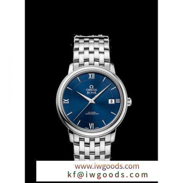 破格値 OMEGA ブランドコピー商品(オメガ ブランド コピー) De Ville Prestige Blue Dial Men's Watch iwgoods.com:y6mv6g