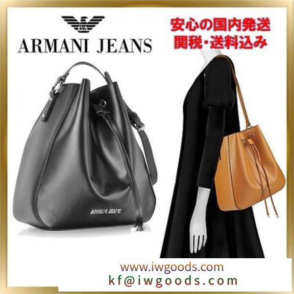 ◇ ARMANI コピー商品 通販 JEANS ◇ Signature Bucket Bag 【関税送料込】 iwgoods.com:x9wtrl