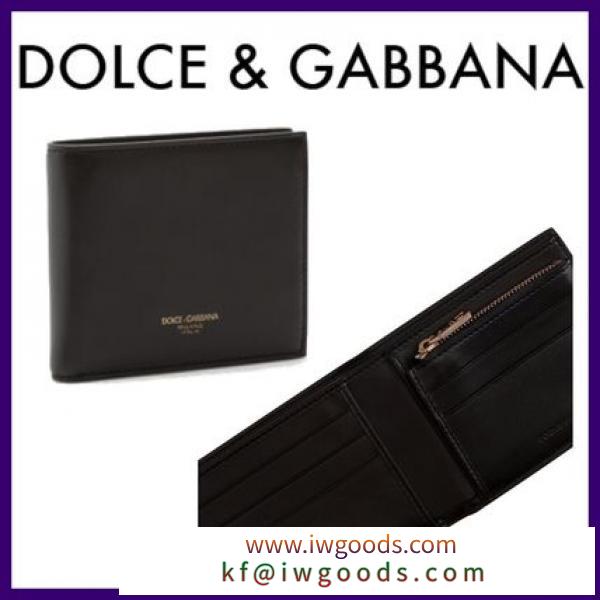 ◆Dolce&Gabbana 激安スーパーコピー◆DAUPHINEカーフスキン プリント折りたたみ財布 iwgoods.com:5vn1bb