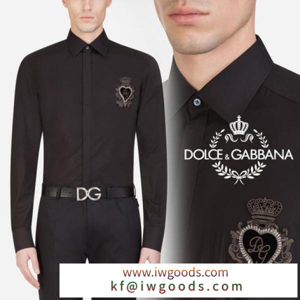 【Dolce & Gabbana ブランド コピー】ドルガバ★コットン ハートパッチ iwgoods.com:atkkv5