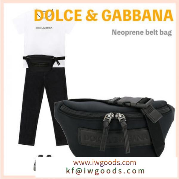 【Dolce & Gabbana ブランド コピー】関送込大人もOK  ウエストポーチ  ロゴ iwgoods.com:dbrppm