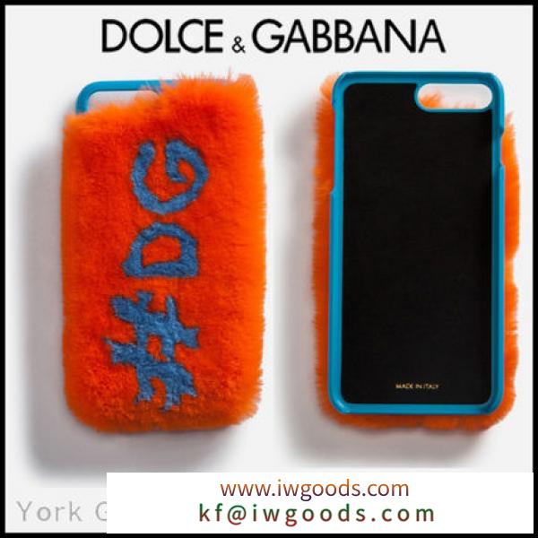 新作★Dolce & Gabbana 激安コピー★ロゴファーiPhone7/8Plusケース/Orange iwgoods.com:m4p5a0