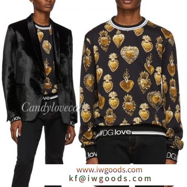 19/20AW DOLCE & Gabbana ブランドコピー通販  スウェットシャツ セイクリッドハート iwgoods.com:9zd9ew